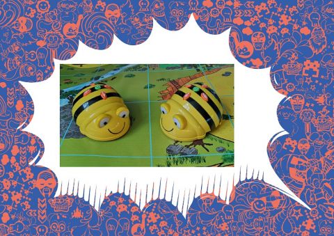 Bee-Bots Copyright Foto Stadtbücherei Lüdenscheid